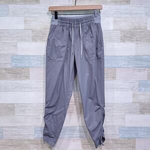 The North Face Aphrodite Motion 2.0 Pants Gray Stretch Nylon Hiking Womens Small